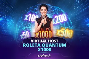 Virtual Host Roleta Quantum x1000 - TROPICANA77